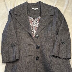 CAbi Charcoal Trench Coat